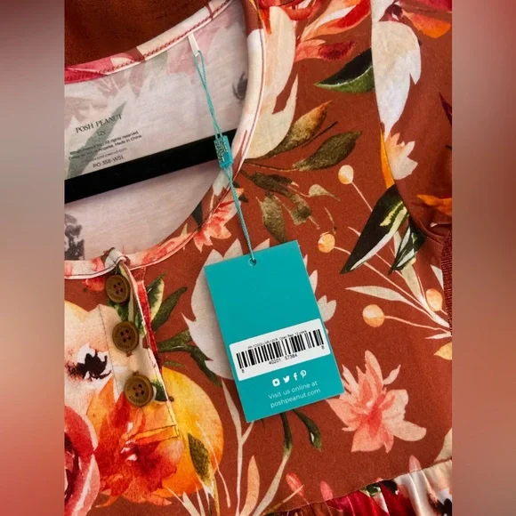 Brand New w/ Tags Posh Peanut Leonora Twirl Dress Size 12